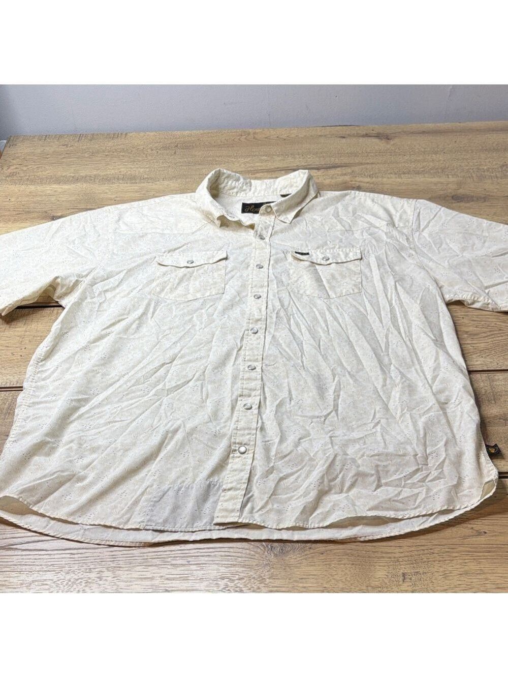 Men’s Howler Brothers H Bar B Snapshirt Size XXL Flights of Gulls Pattern